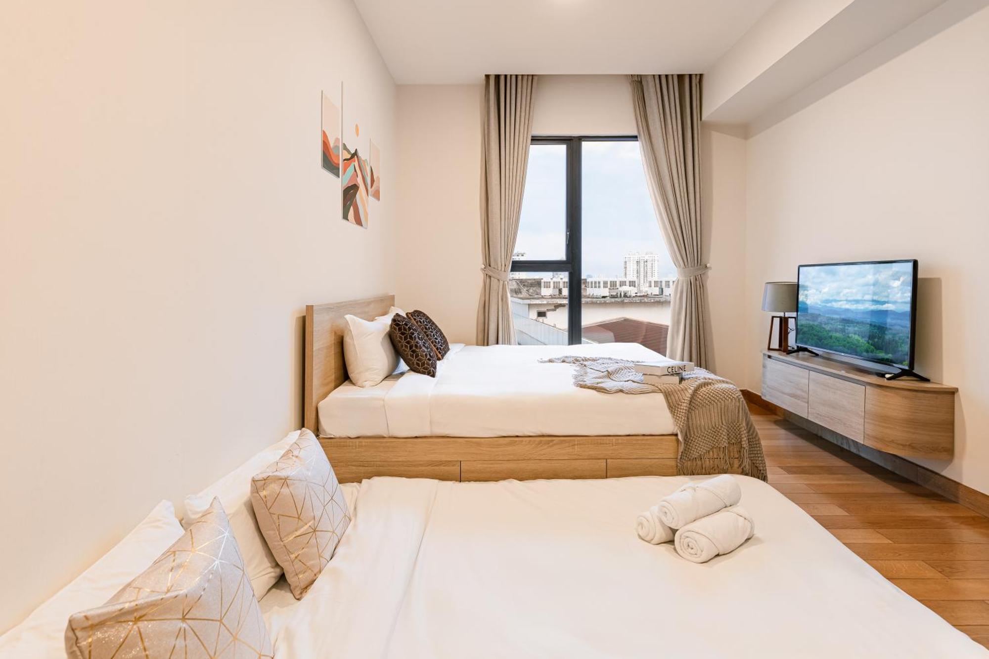 Exclusive 2-3 Bedroom Apartment In District 1 Free Pool Gym Sauna Хошимін Екстер'єр фото